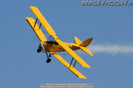 2006-09-10 Ferrara Airshow 390 De Havilland Tiger Moth